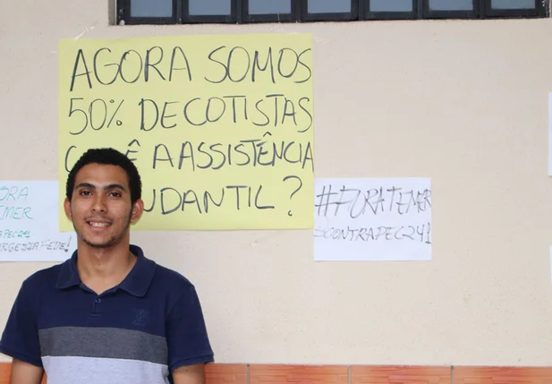 Lucas Viana, estudante de Direito da UFPI