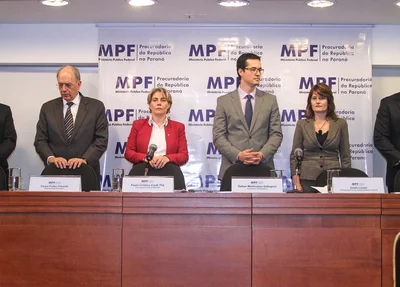 Representantes do MP, da Justiça Federal e Receita Federal