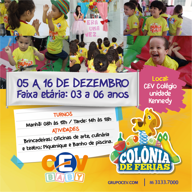 Colônia de Férias do CEV Colégio