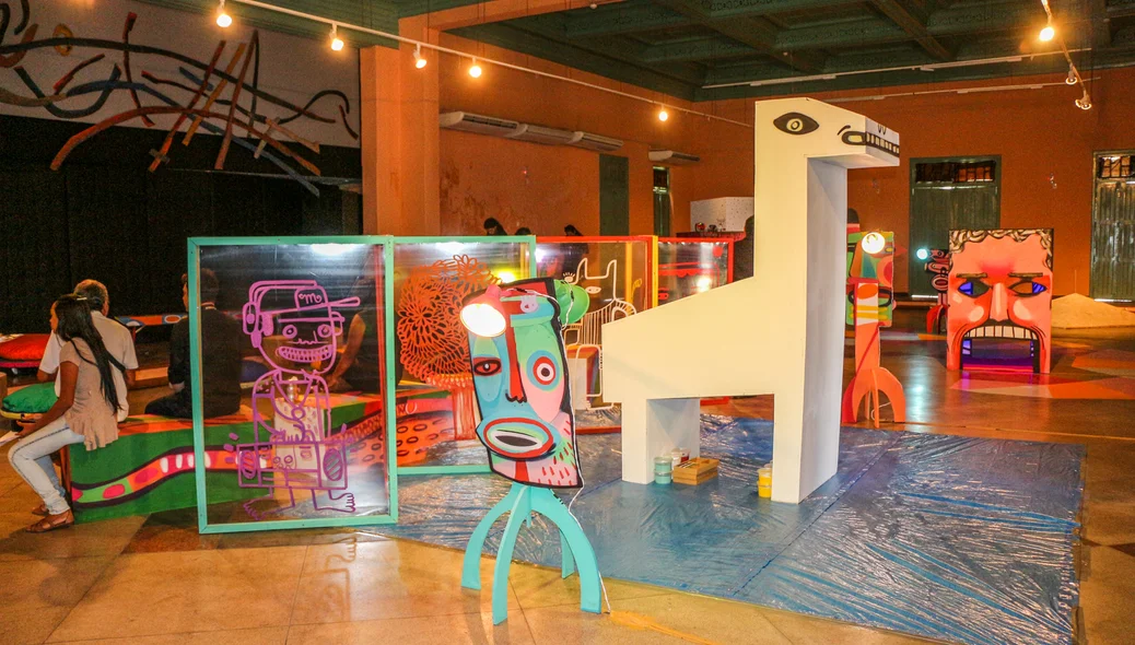 Espaço para crianças no Clube dos Diários