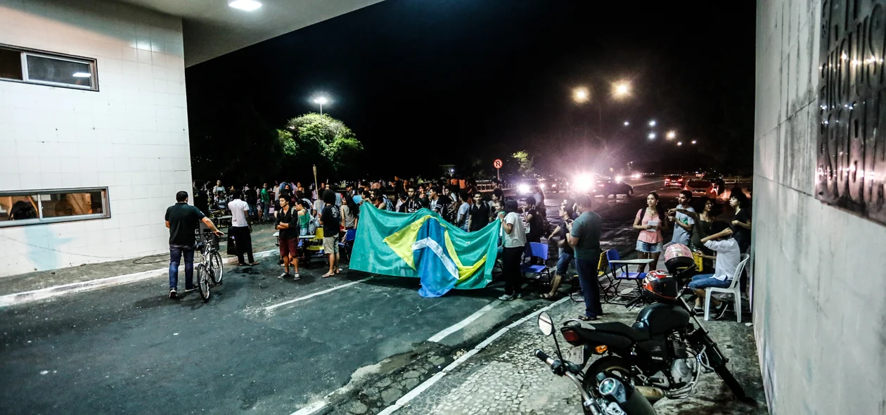 Protesto contra Pec 555