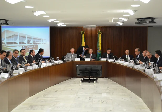Reunião entre Temer e governadores 