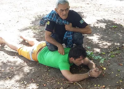 Detento tem tentativa de fuga frustrada
