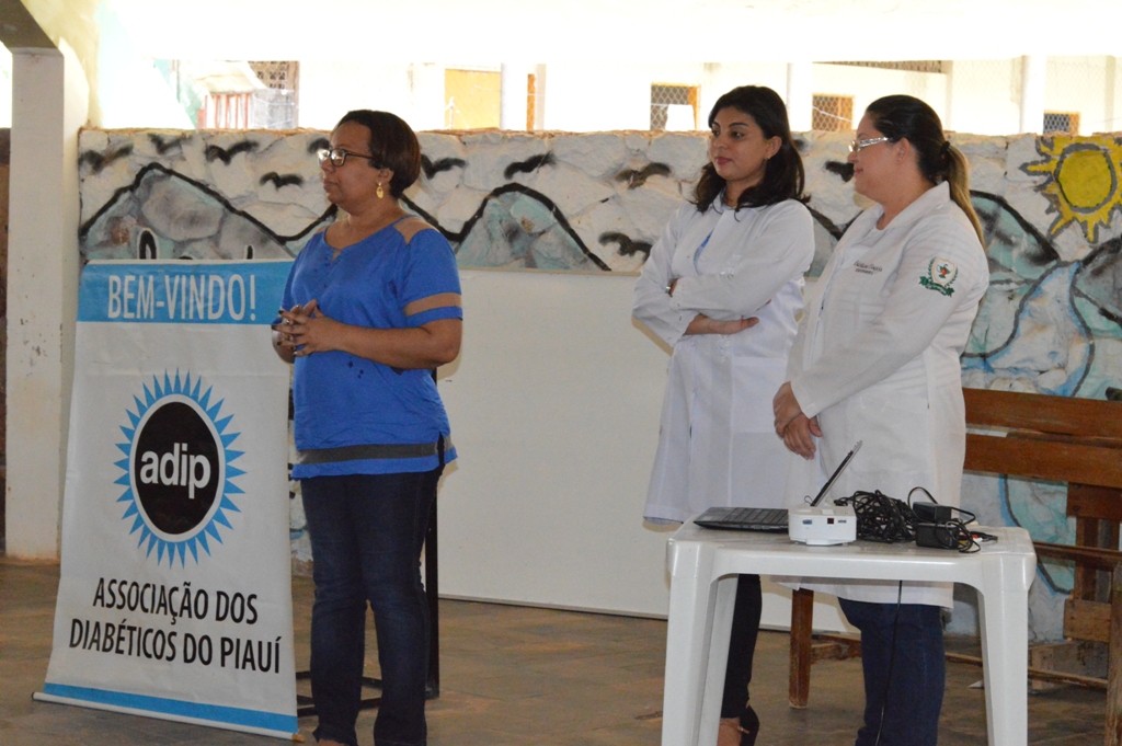 Detentos recebem orientações sobre a prevenção do diabetes