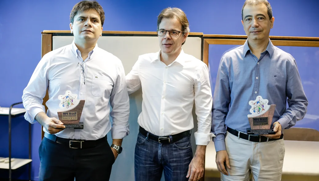 Milton Nunes, Mário Lacerda e Paulo Henrique 