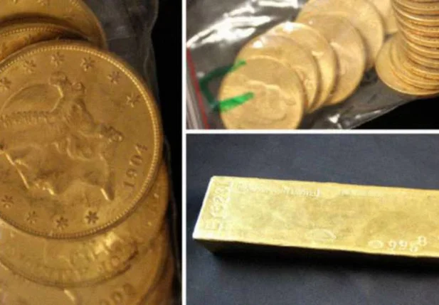 Ouro encontrado