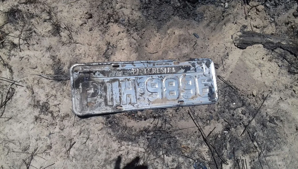 Placa do carro