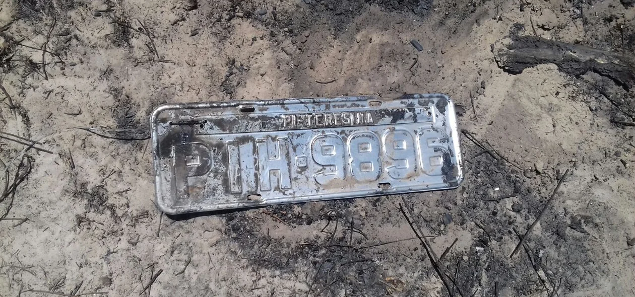 Placa do carro