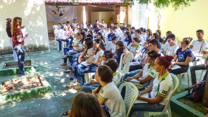 Alunos aprenderam sobre o funcionamento do órgão