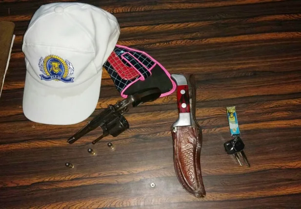 Armas apreendidas