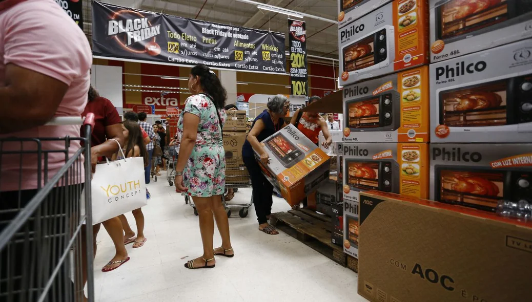 Black Friday registra grande movimento no Extra