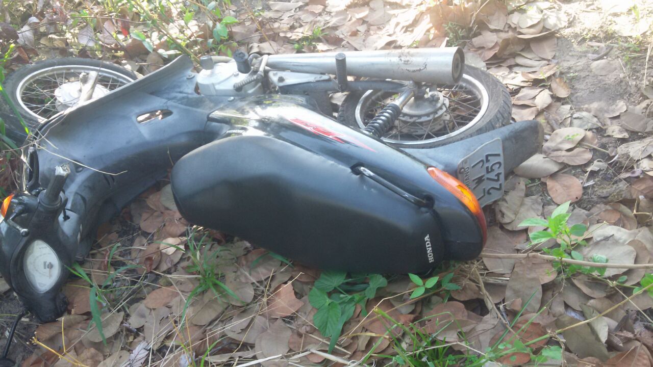 Motocicleta recuperada