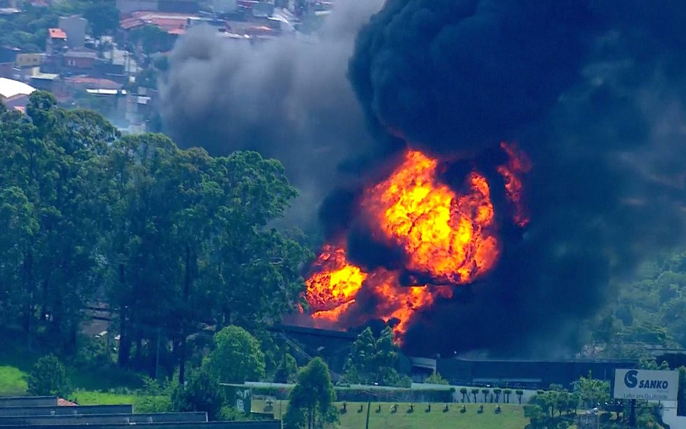 Explosão em São Paulo