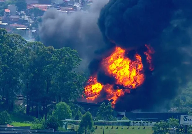 Explosão em São Paulo