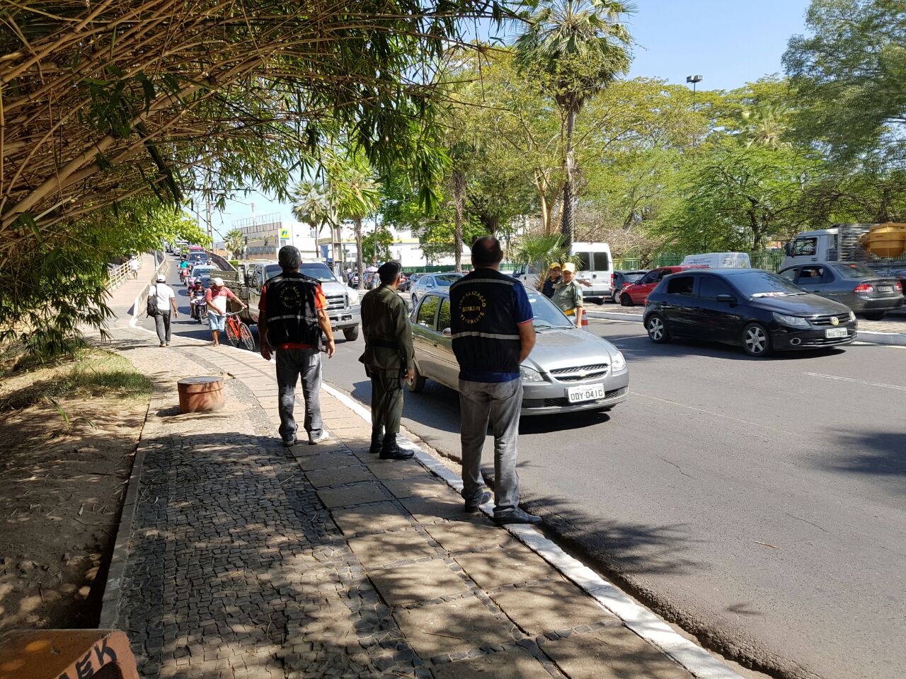 Fiscalização da Sefaz em Teresina