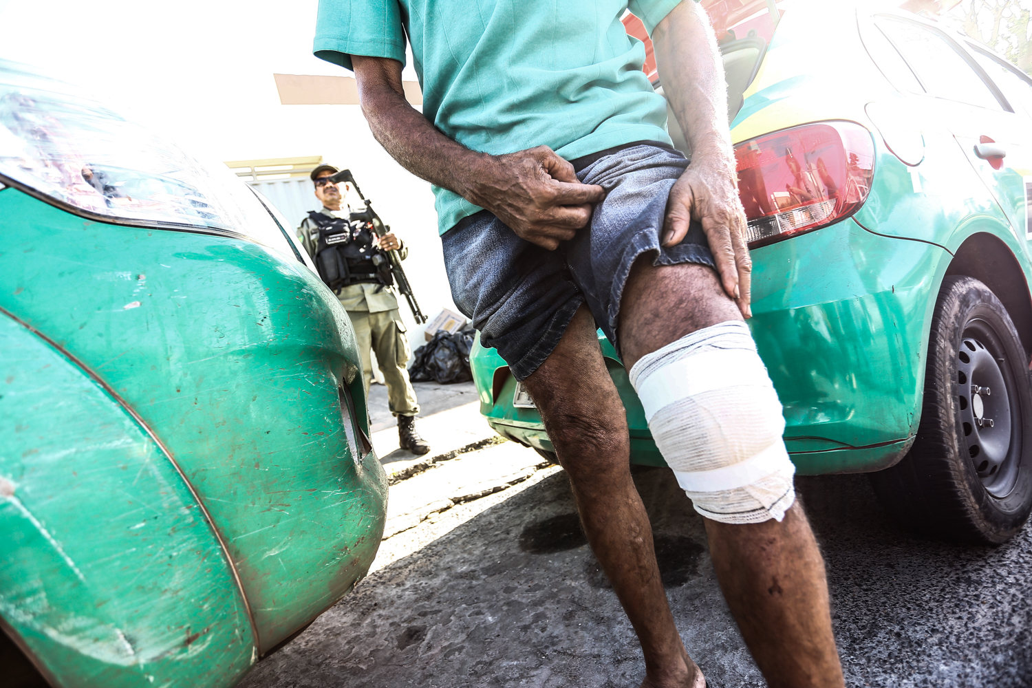 Idoso é agredido durante tentativa de assalto