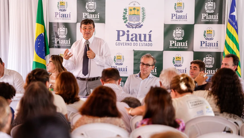 Governador em seu pronunciamento