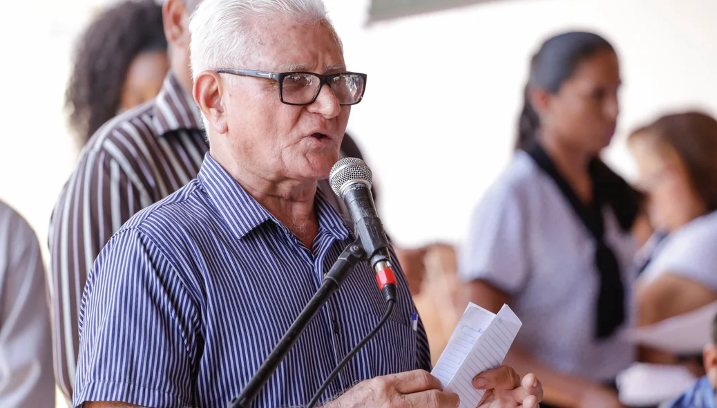 Presidente da Associação do parque piauí