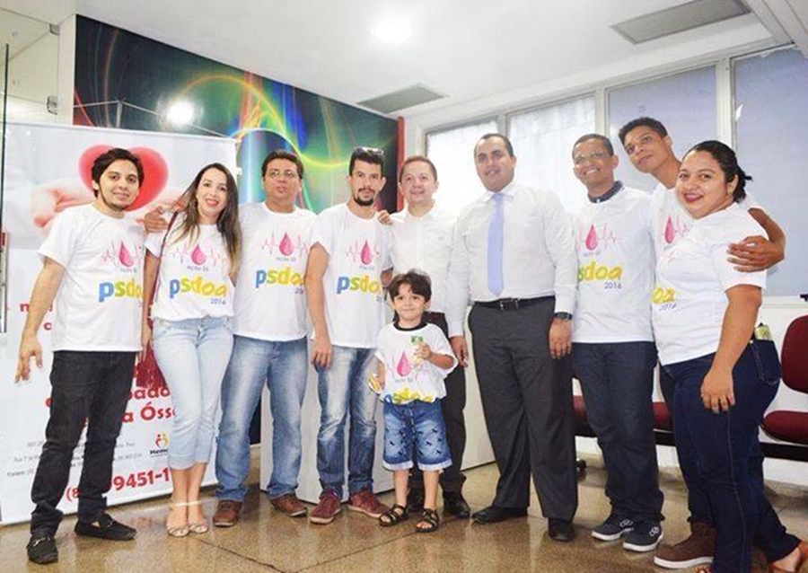 Campanha para doação de sangue