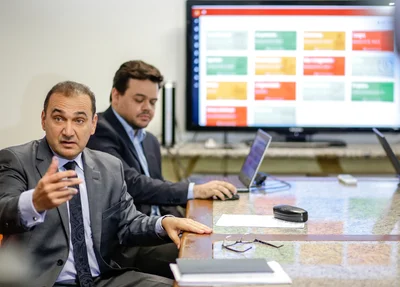 Erivan Lopes falando sobre o aplicativo