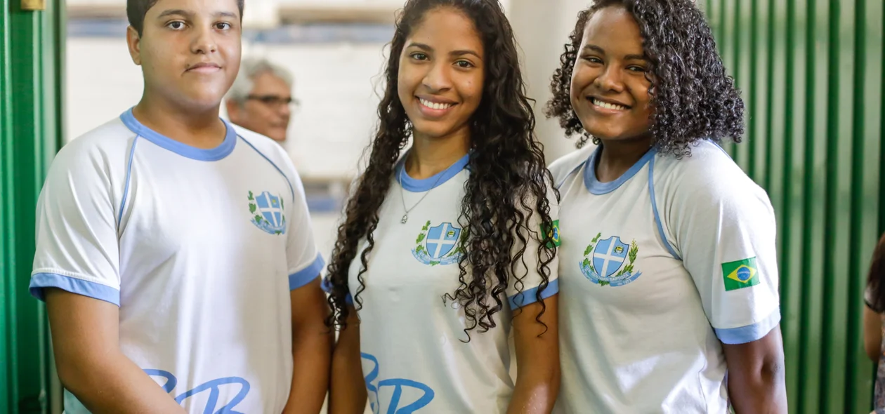 Daniel Sampáio, Nayra Silva e Roberta Lustosa