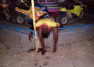 Maikon foi assassinado com várias facadas