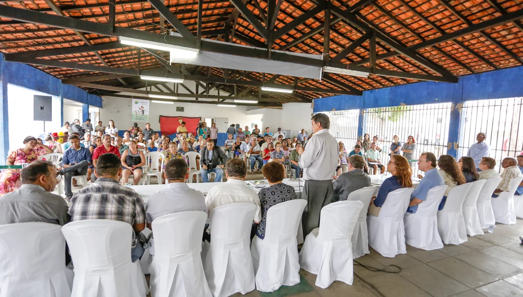 Reunião com moradores do bairro bela vista I