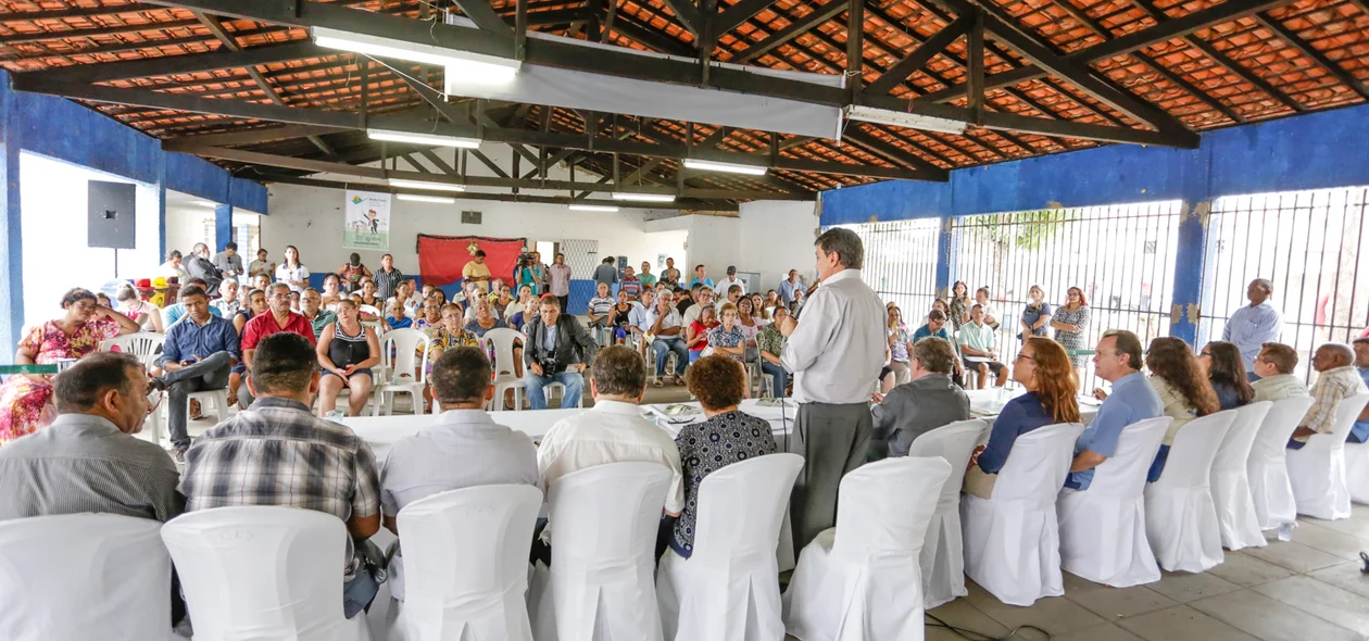 Reunião com moradores do bairro bela vista I