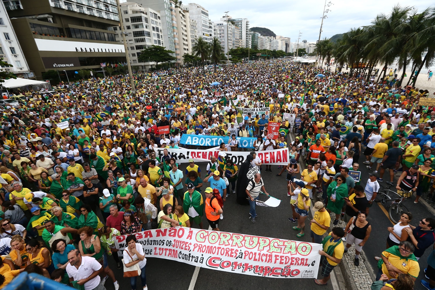 Manifestações no Rio de Janeiro