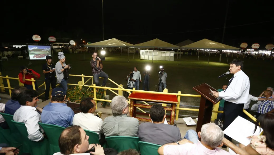 Pronunciamento do governador Wellington Dias