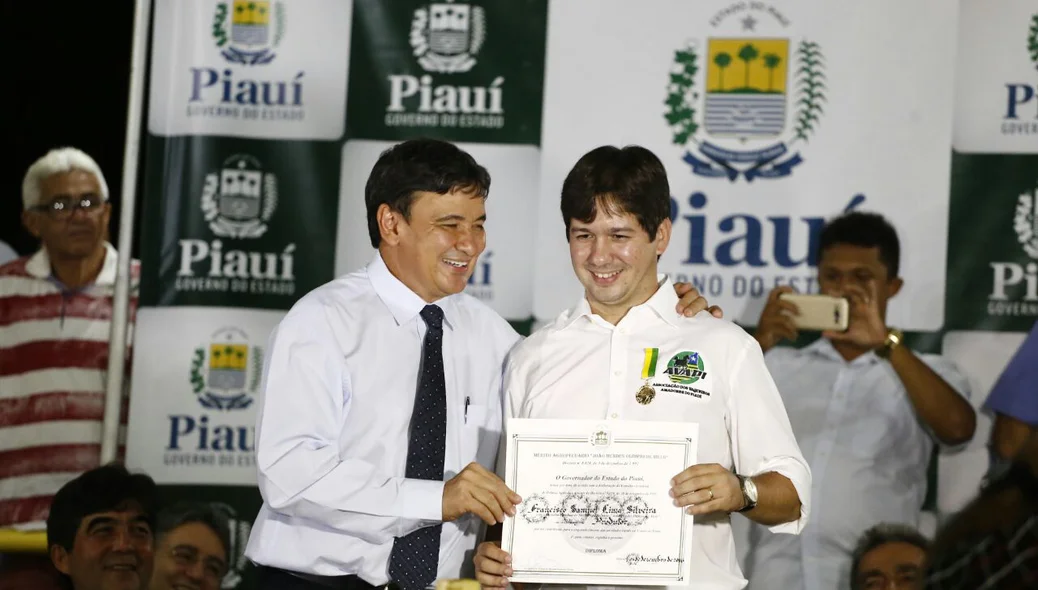 Vereador eleito Samuel Silveira  Wellington Dias