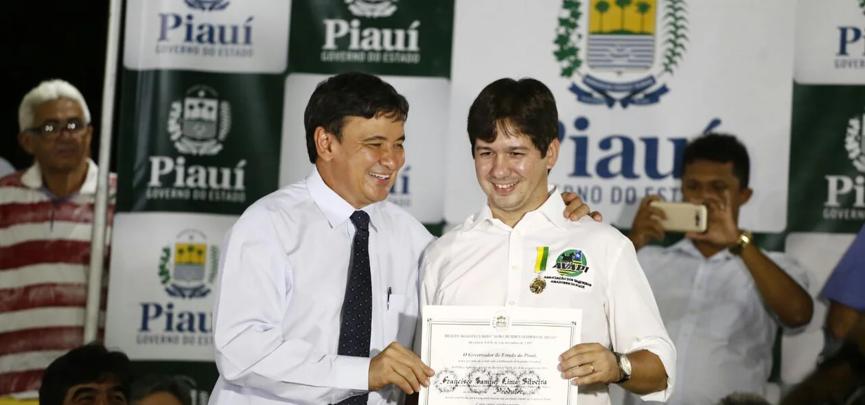 Vereador eleito Samuel Silveira  Wellington Dias