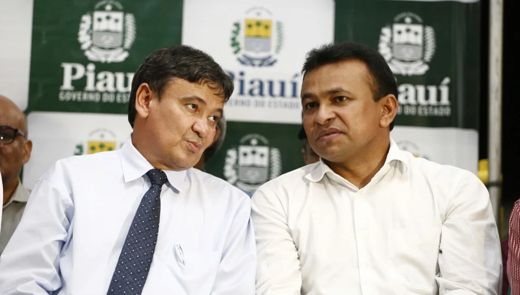Wellington Dias e Fábio Abreu