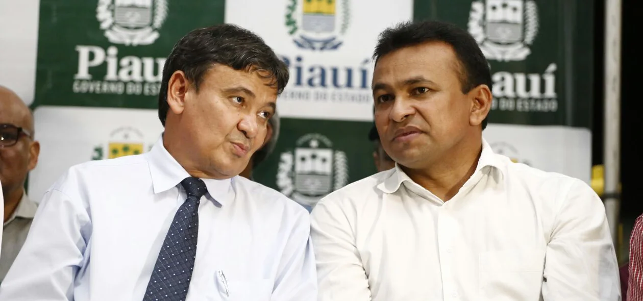 Wellington Dias e Fábio Abreu