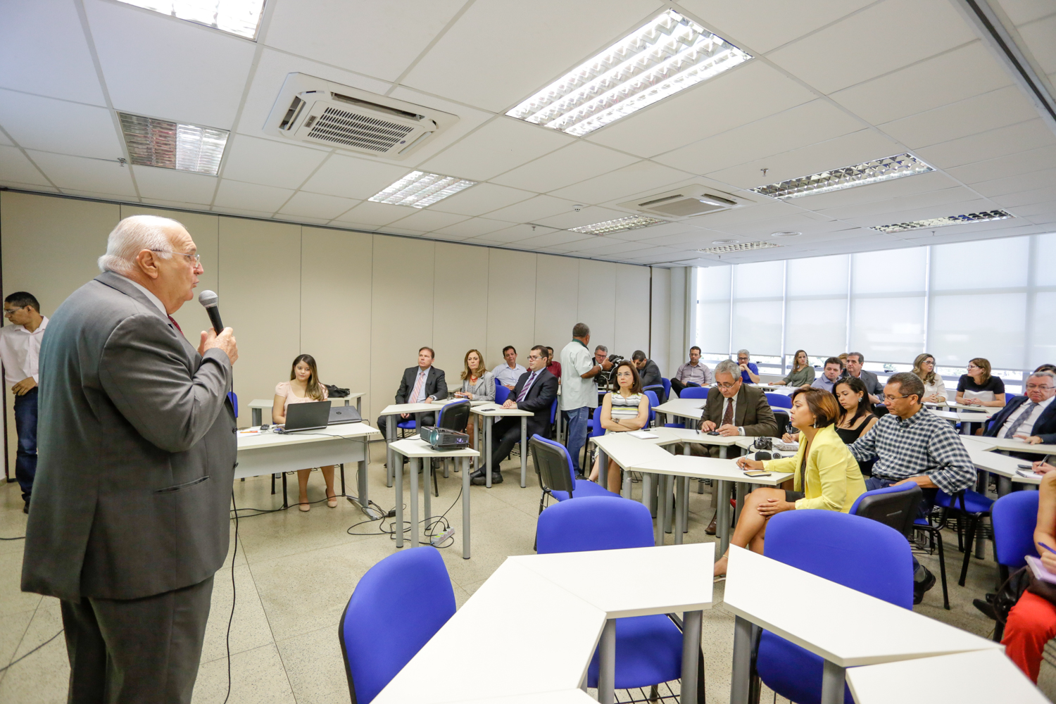 Luciano Nunes em seu pronunciamento