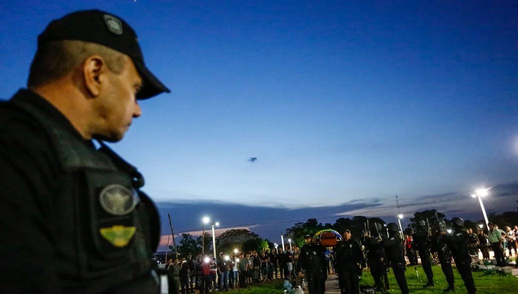 Companheiros de farda, se despediram do cabo do Batalhão de Operações Especiais