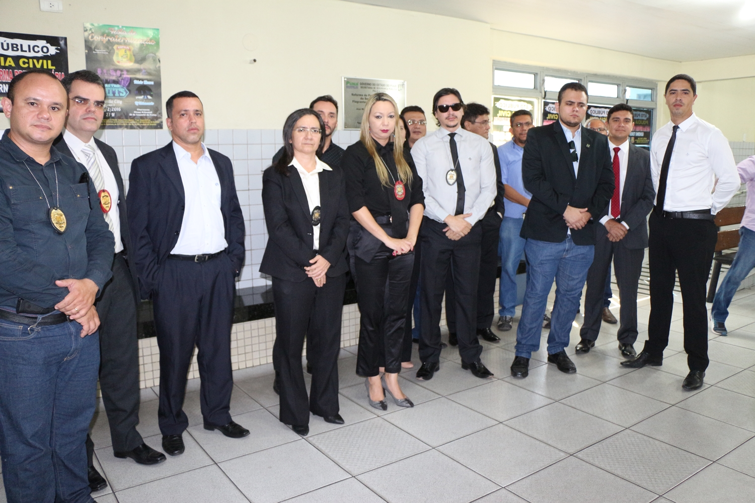 Delegados, escrivães, peritos e agentes estão mobilizados