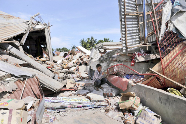 Terremoto na Indonésia