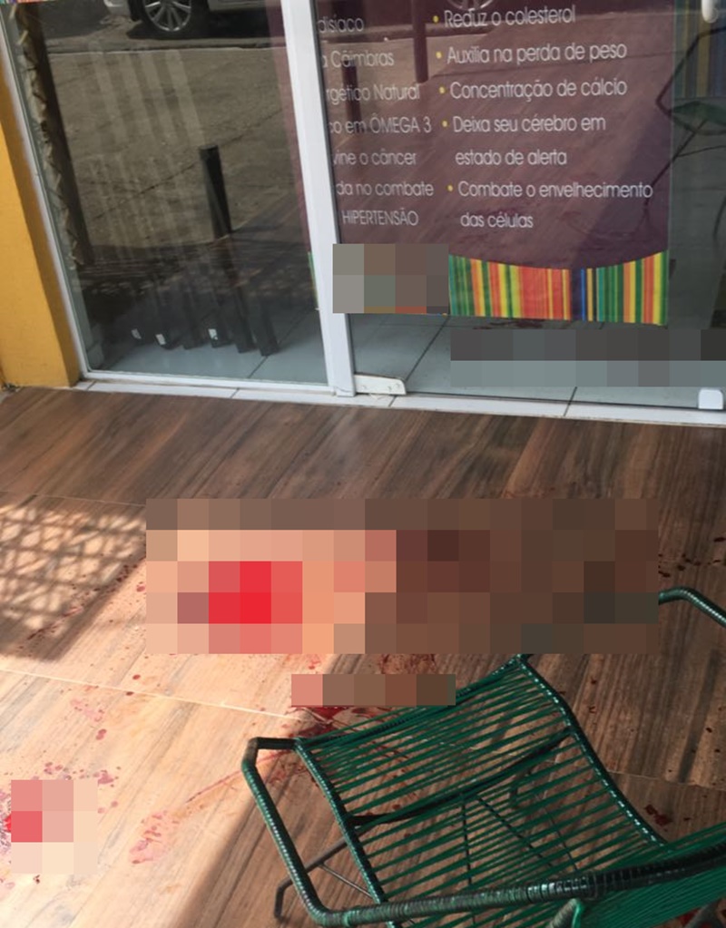 Israel Lustosa foi atingido com um tiro no olho