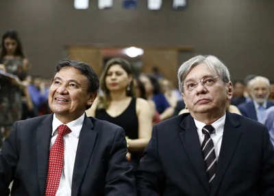 Governador Wellington e o reitor da UFPI