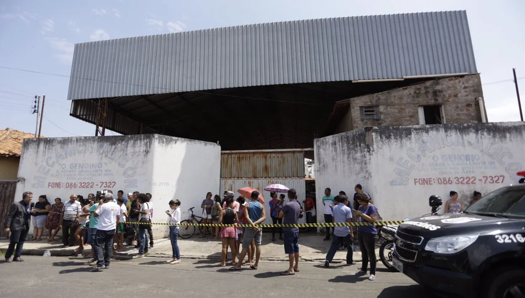 Local onde ocorreu a tentativa de assalto