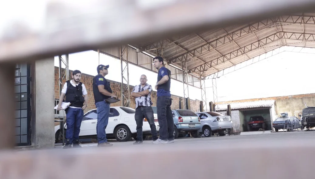 O criminoso tentou assaltar uma oficina em Teresina