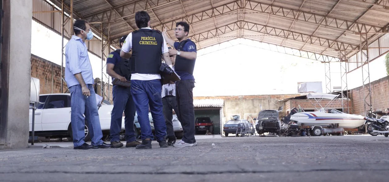 O criminoso tentou assaltar uma oficina no Centro de Teresina