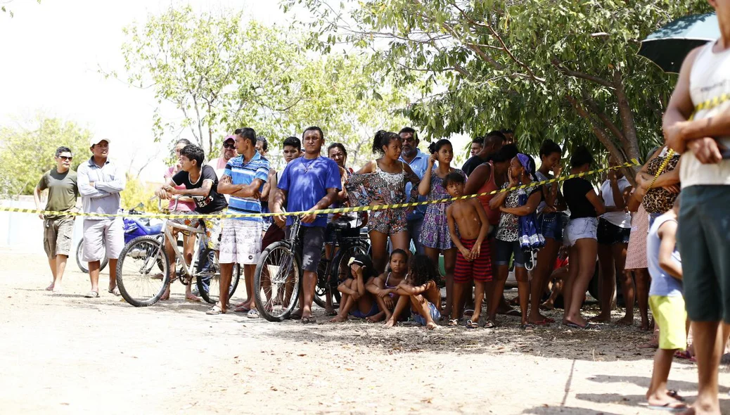 Local foi isolado pela Polícia Civil