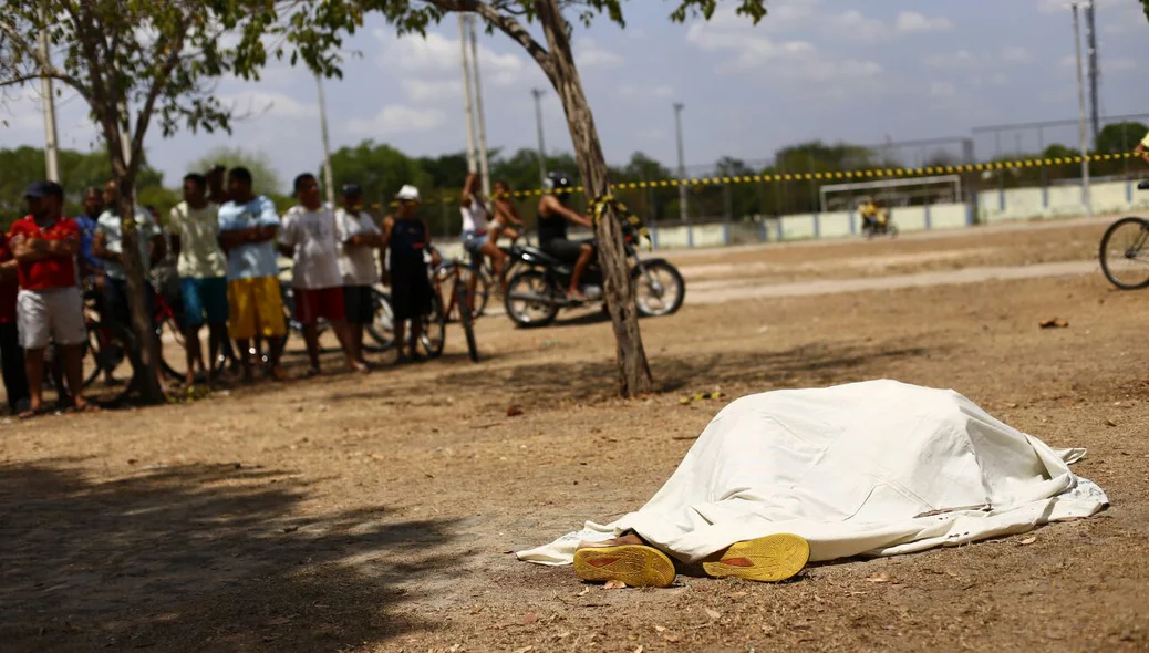Polícia Civil isolou o local