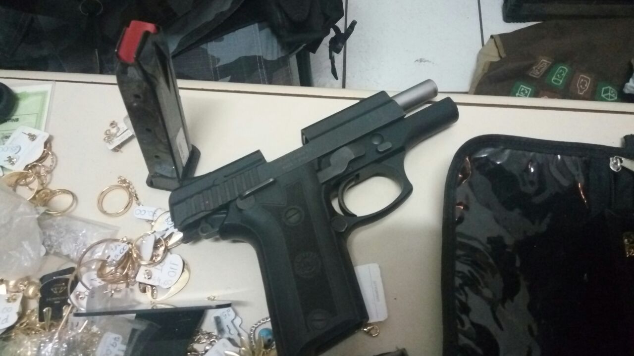 Arma de fogo apreendida
