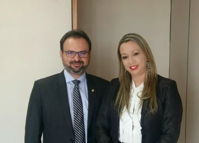 Mainha e Andrea Magalhães