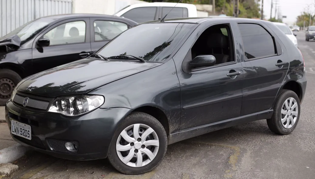 Carros apreendidos