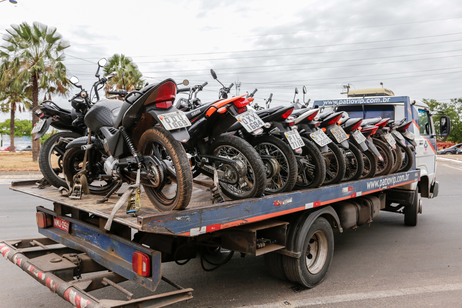 PRF apreendeu 418 motos até o momento