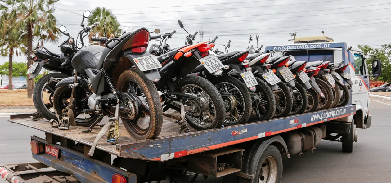 PRF apreendeu 418 motos até o momento